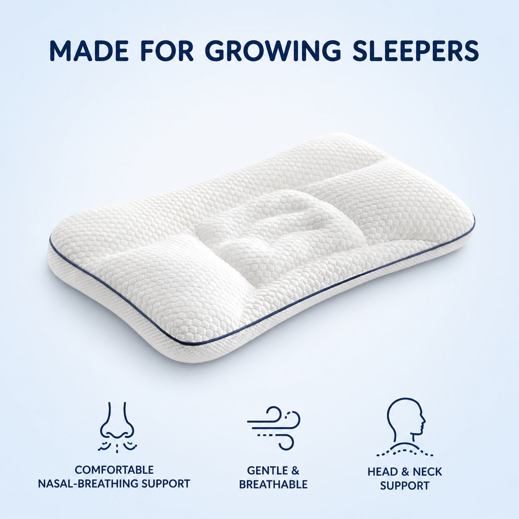 ELUNOVE Kids Posture Pillow