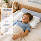 ELUNOVE Kids Posture Pillow