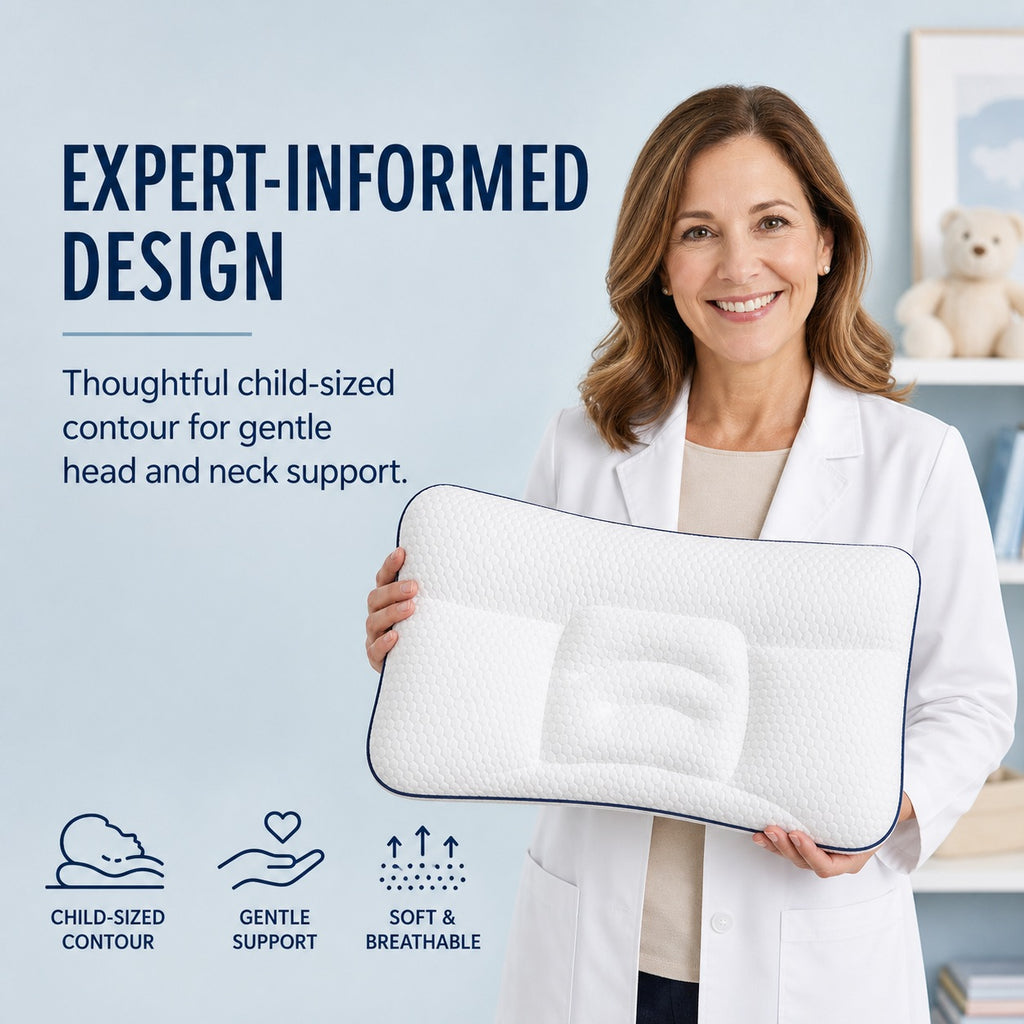 ELUNOVE Kids Posture Pillow