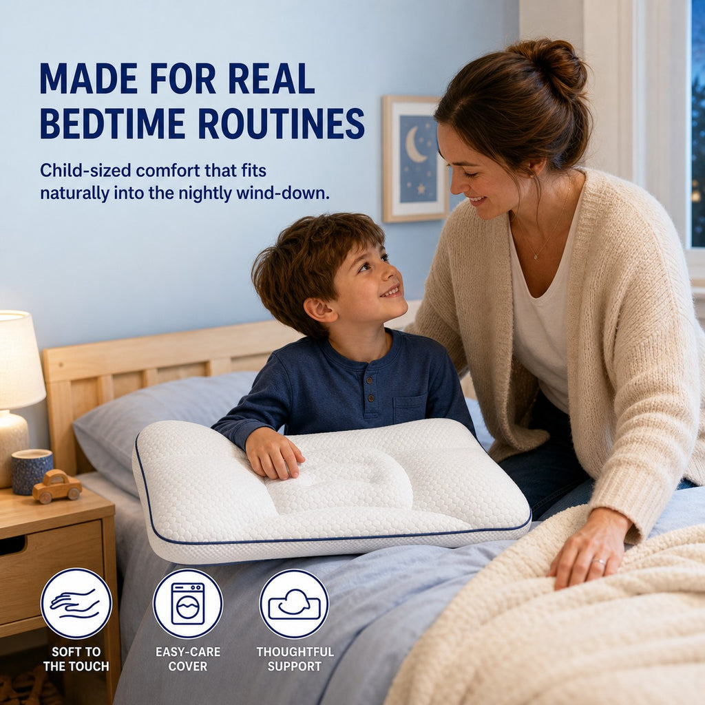 ELUNOVE Kids Posture Pillow