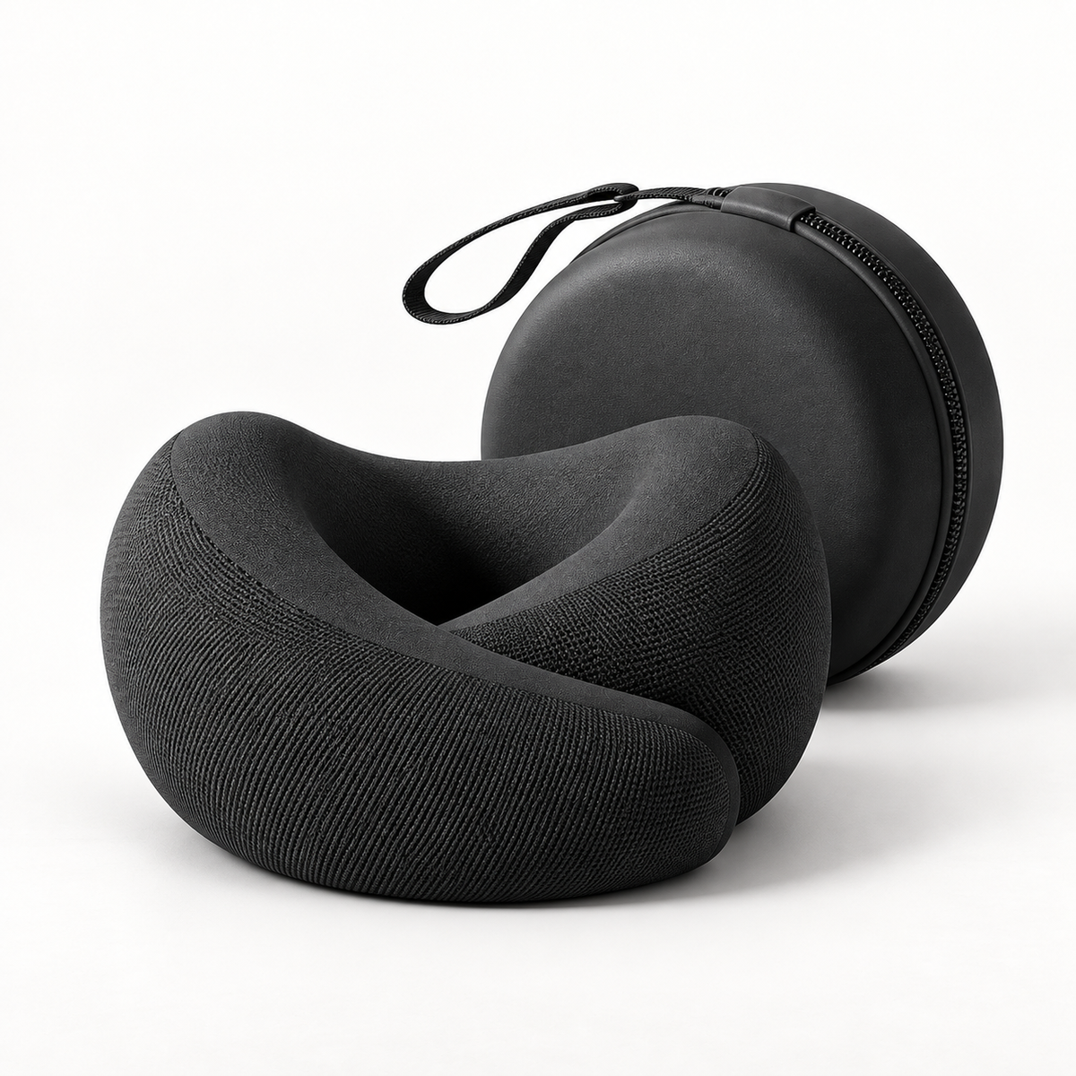 360° Memory Foam Neck Pillow with Case